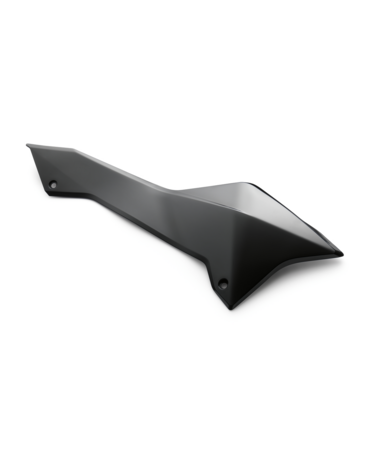 KTM SIDE COVER R S BLACK спойлер передний правый ( низ ) черный / без наклеек 690 R / SMC14 18 ( 7650814200030 )