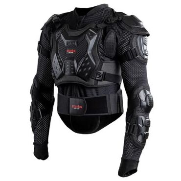 Моточерепаха STARKS Body Armor Solid Chest Чёрный - миниатюра 2