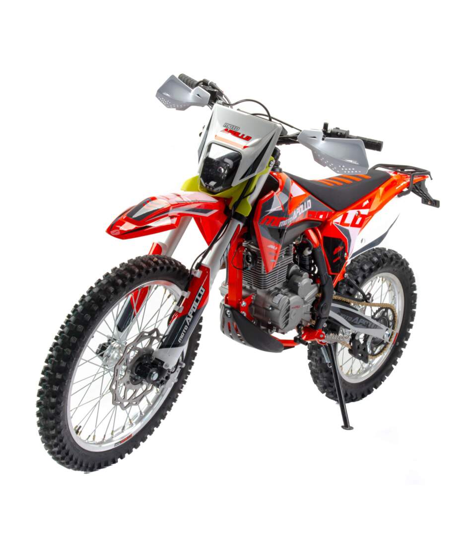 Мотоцикл кроссовый Moto Apollo M3 300 (175FMM) оранжевый - фото 1
