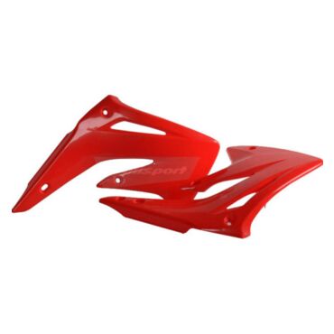 Обтекатель радиатора Polisport под мотоцикл Honda CR85R 2003 07 красный - миниатюра 1