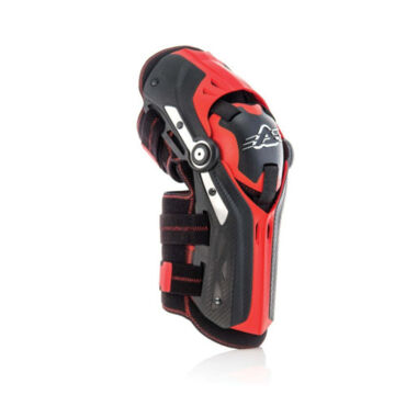Acerbis Защита коленей шарнирная Gorilla Knee Black Red - миниатюра 1