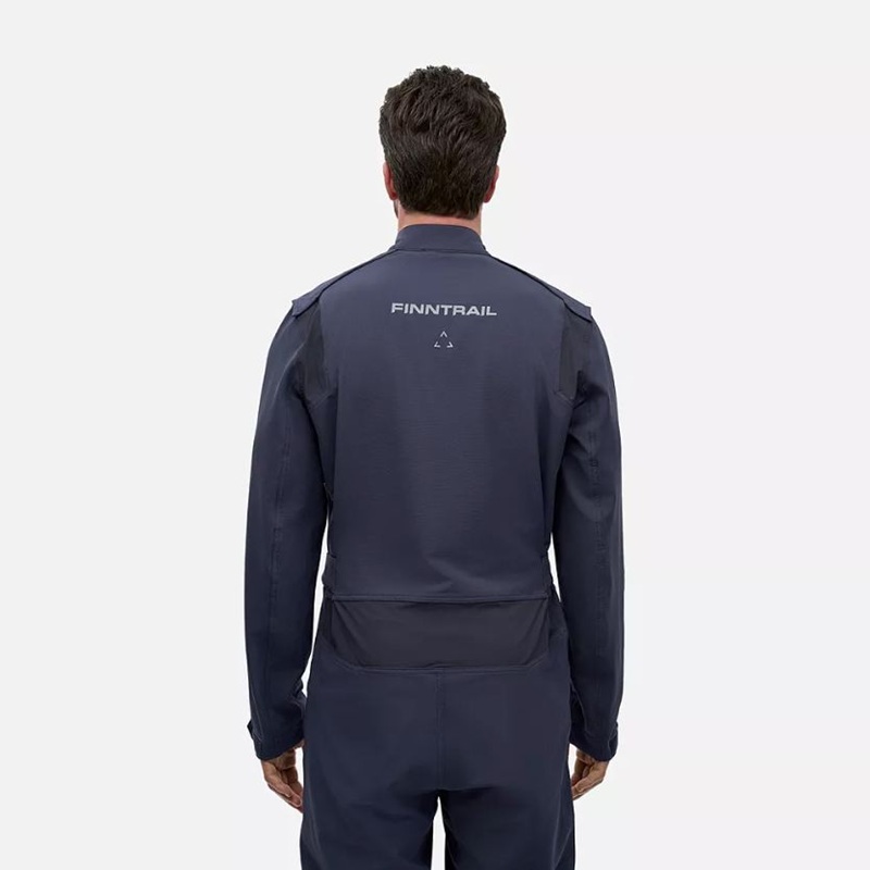 Finntrail Комбинезон мужской Atom 1332 DarkGrey - фото 3