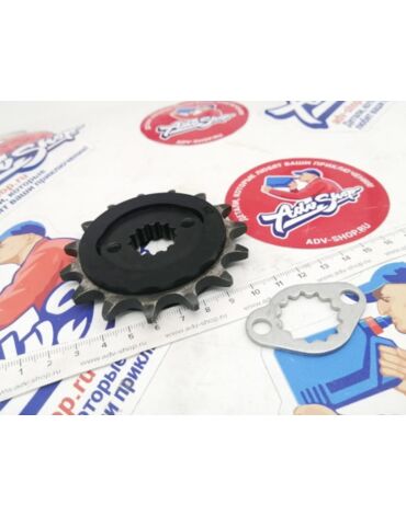 KTM звезда ведущая 15 зубов W. LOCKING PLATE 390 Duke RC 14-> ( 90833029044 )