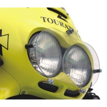 Touratech защитный экран фары RD07A пластик 01 040 0381 0 - миниатюра 1