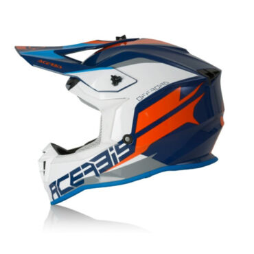Acerbis Шлем LINEAR Blue White - миниатюра 2