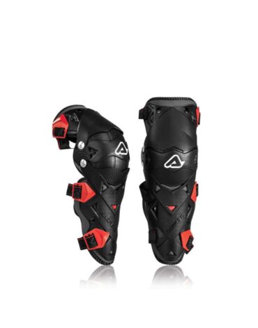 Acerbis Защита коленей шарнирная Impact Evo 3.0 Knee Black Red