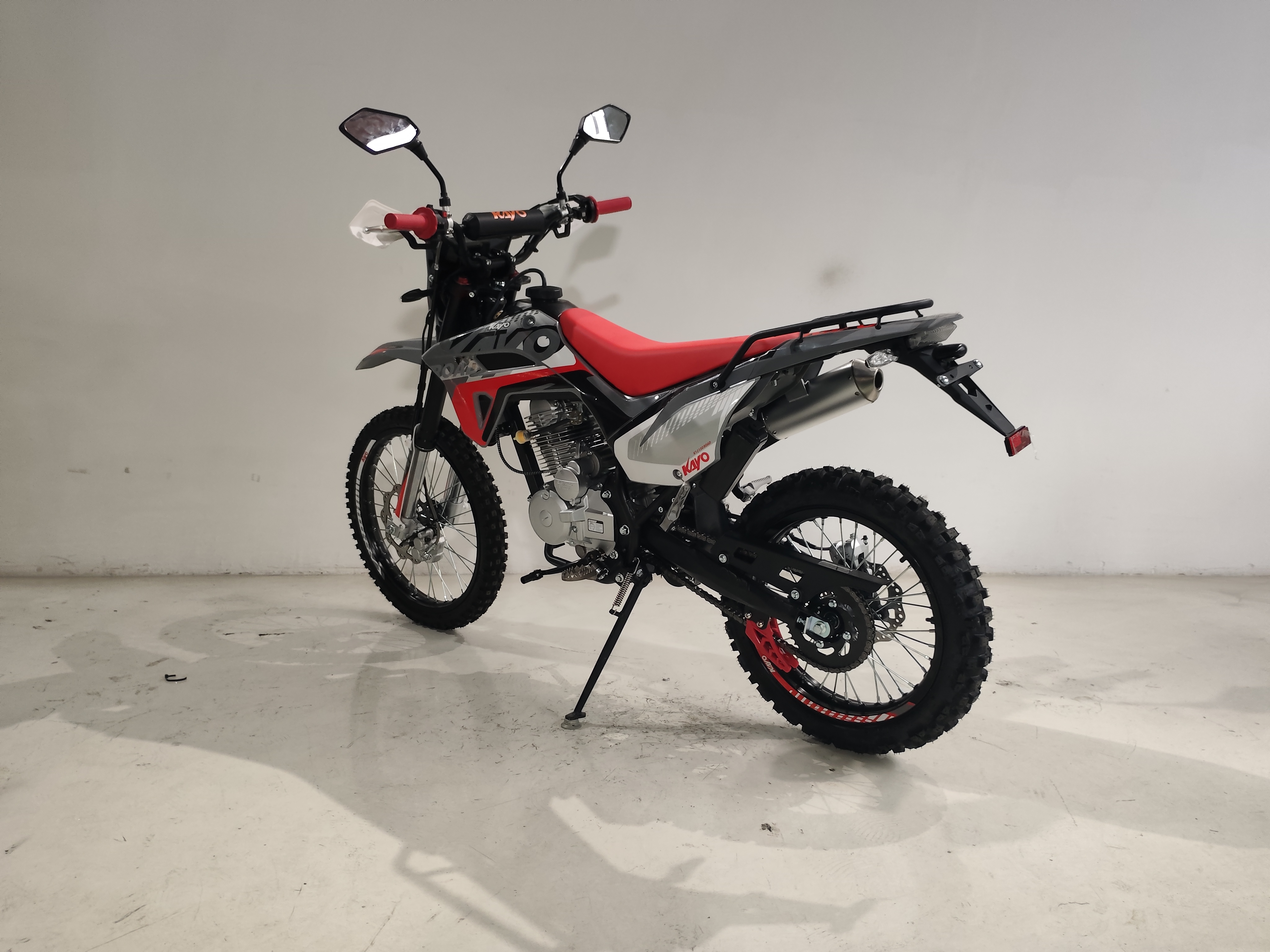 Мотоцикл кроссовый KAYO K1 J 150 ROAD (CB150) 19 16 (2025г.) ПТС - фото 3