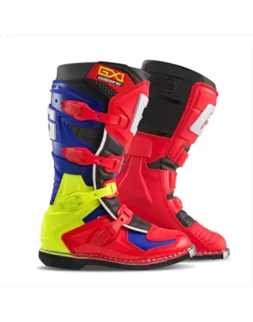 Мотоботы Gaerne GX 1 Goodyear Red Blue Black Yellow