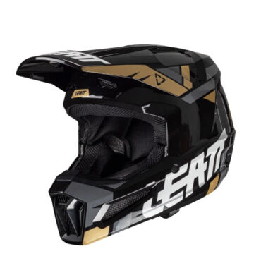 Leatt Шлем кроссовый Helmet Moto 2.5 V25 Black - миниатюра 1