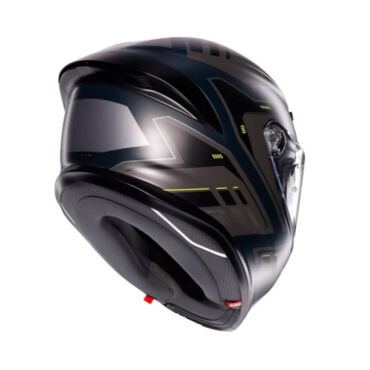 AGV Шлем K6 S Enhance Matt Grey Yellow Fluo - миниатюра 2