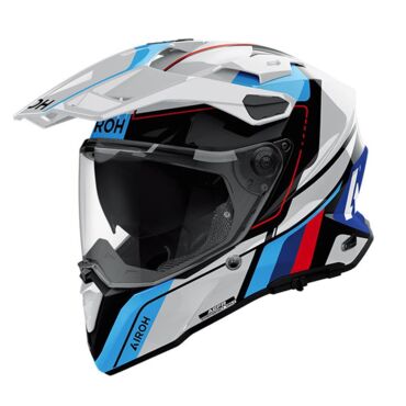 Airoh Шлем Commander 2 Skip White Red Gloss - миниатюра 1