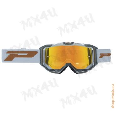 Очки Vista 3303 406 FL Dark Orange Dark Grey линза 3350 + прозрачная линза + отрывные пленки - миниатюра 1