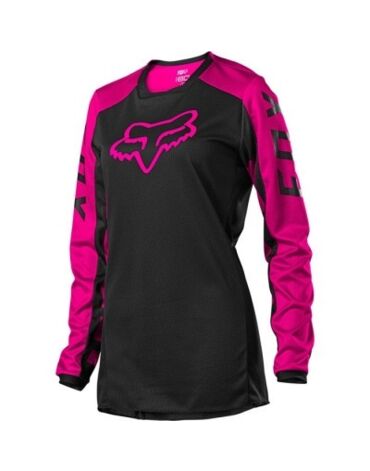 Мотоджерси женская Fox 180 Djet Womens Jersey (Black Pink, M, 2021)