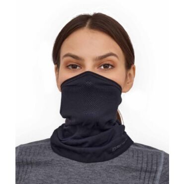 Brubeck Бафф с перфорацией Base Layer черный - миниатюра 1