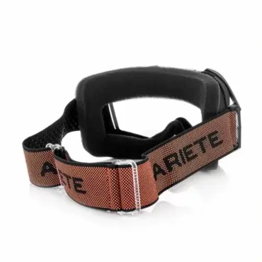 Ariete Маска снегоходная Ariete Riding Crows Basic, цвет оправы черный, янтарные линзы, ANTIFOG - миниатюра 1