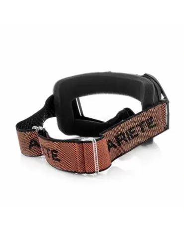 Ariete Маска снегоходная Ariete Riding Crows Basic, цвет оправы черный, янтарные линзы, ANTIFOG