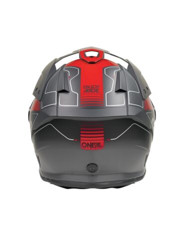 Oneal Шлем кроссовый со стеклом Sierra RS Echo красный черный
