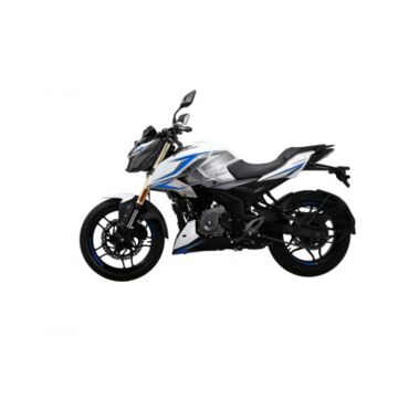 Мотоцикл Bajaj Pulsar N250 белый - миниатюра 1