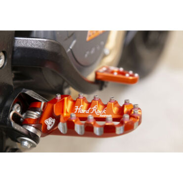 Подножки алюминиевые S3 Hard Rock оранжевые KTM Adventure 790 890 1290 18- - миниатюра 1