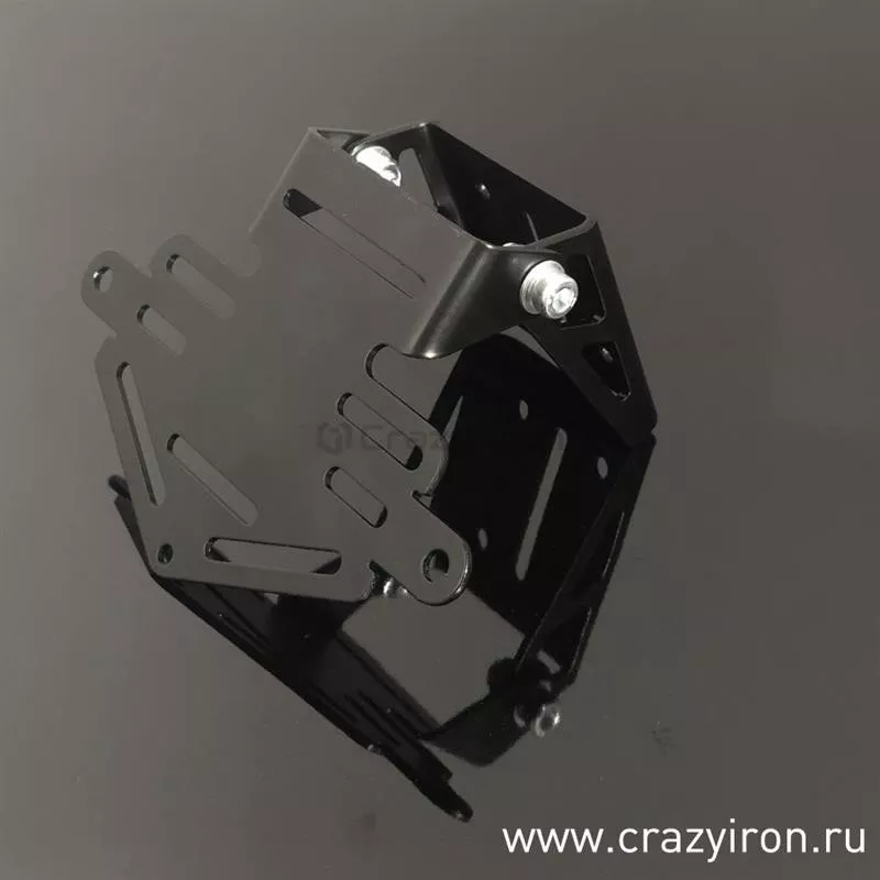 Рамка для номера мотоцикла SPORT 190x145 регулируемая - фото 1