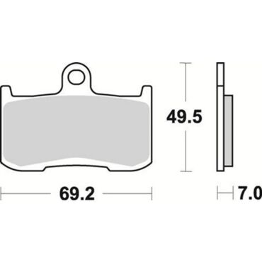 Колодки 906CM55, Braking - миниатюра 1
