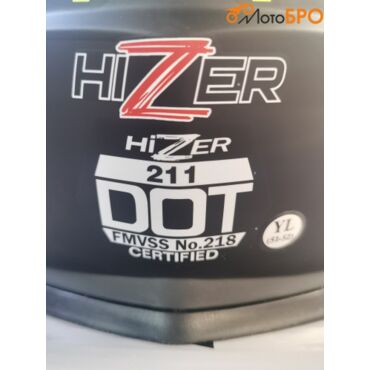 Шлем детский кроссовый HIZER 211 - миниатюра 2