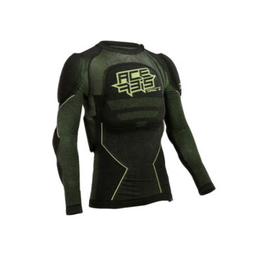 Acerbis Защита тела (Черепаха) X Fit Future Level 2 Black Yellow - миниатюра 2