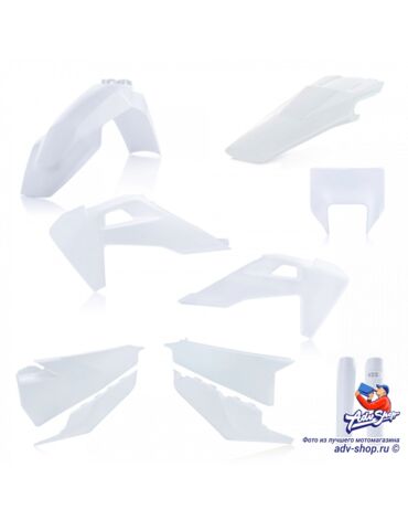 Acerbis FULL KIT HUSQVARNA TE FE 2020 ORIGINAL FULL WHITE полный комплект пластика ( белый ) TE FE 20 23 // 0024051.031