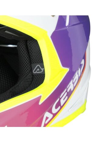 Acerbis Шлем T711 White Purple