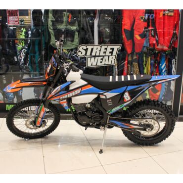 Мотоцикл кроссовый Zuumav FX K8 (CB300F) Blue 21 18 - миниатюра 1