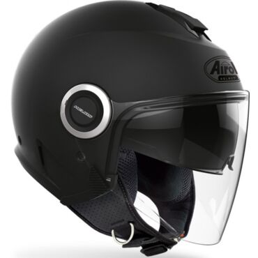 Шлем открытый AIROH HELIOS UP BLACK MATT - миниатюра 1