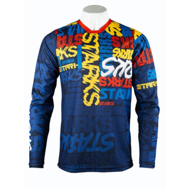 Джерси детское Starks Base Cross KIDS Синий Красный - миниатюра 2