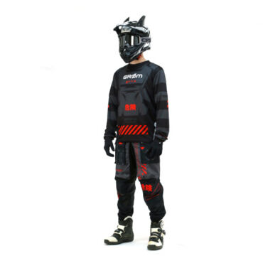 Grom Штаны кроссовые Нехороший Grey - миниатюра 1