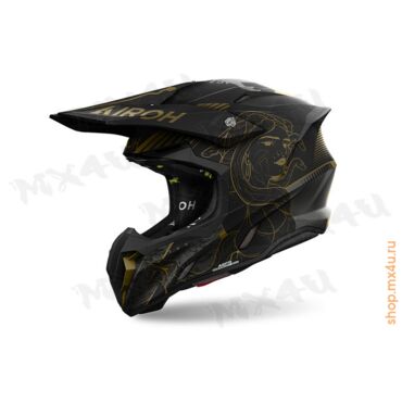Кроссовый шлем Twist 3 Titan - Матовый - миниатюра 2