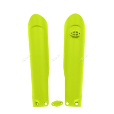 Защита вилки желтая неон KTM SX125 250 15 20 # SXF250 450 15 20 # EXC EXCF250 500 16 20 # XC XCW XCF 17 20 / Husqvarna TC FC 2015  - миниатюра 1