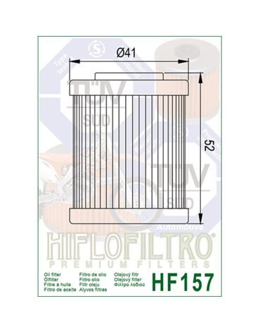 Hi Flo Масляный фильтр HF157