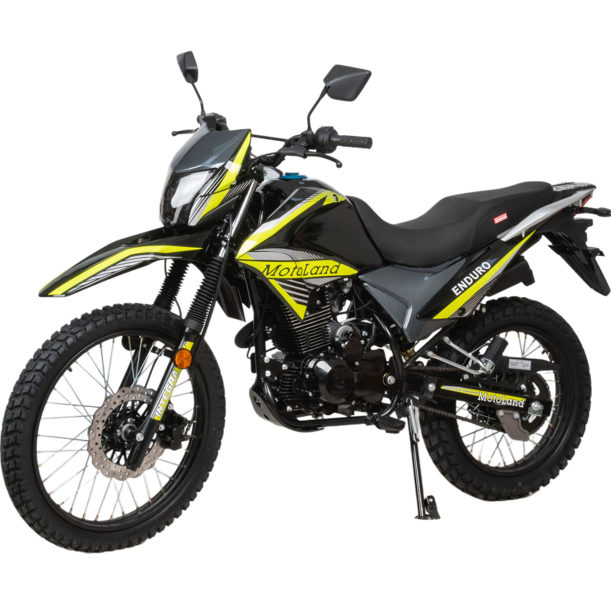 Мотоцикл кроссовый Motoland 250 ENDURO LT (XF250 B) NEON зеленый