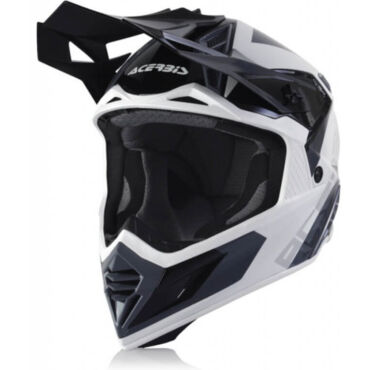 Acerbis Шлем кроссовый X Track VTR Бело черный - миниатюра 2