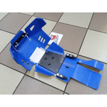 HardGlide защита картера синяя KTM 690 R 08 24 / Husqvarna 701 Enduro 16 24 / GasGas 700 23 24 // HG KE4 08 041L BLU - миниатюра 2