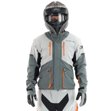 Dragonfly Куртка Эндуро Freeride Grey Orange - миниатюра 3