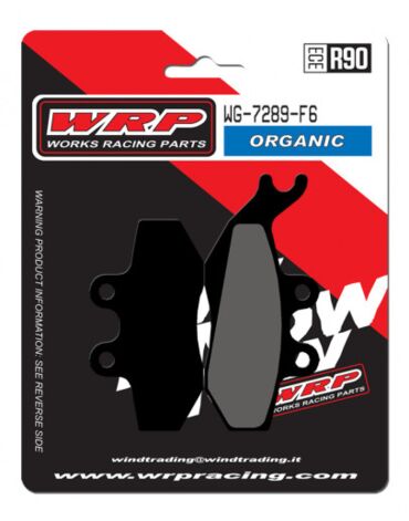 Тормозные колодки WRP WG 7289 F6 (LMP289 ST / FDB677 / FA194)