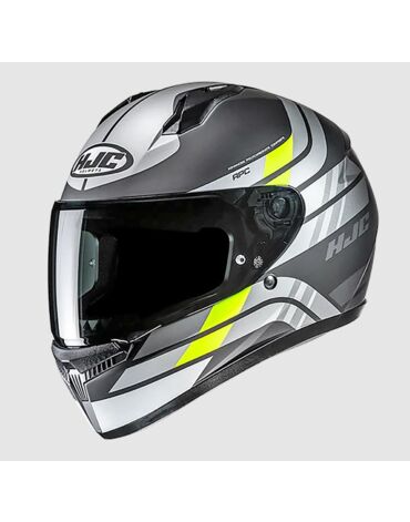 Шлем (интеграл) HJC C10 HIPER MC3HSF серый черный матовый L
