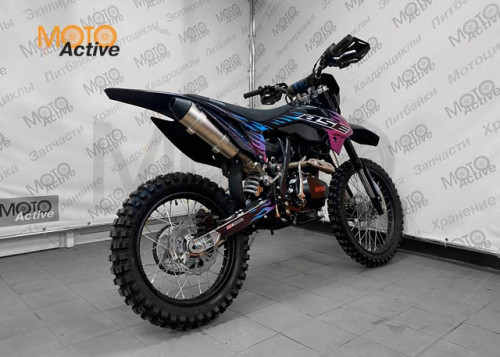 Эндуро / кроссовый мотоцикл BSE Z1 150e 19 16 HotRod Blue - фото 5