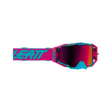 Маска кросс Leatt Velocity 6.5 Cryztal Iriz Pink Fuchsia 22 VLT V25 - миниатюра 1