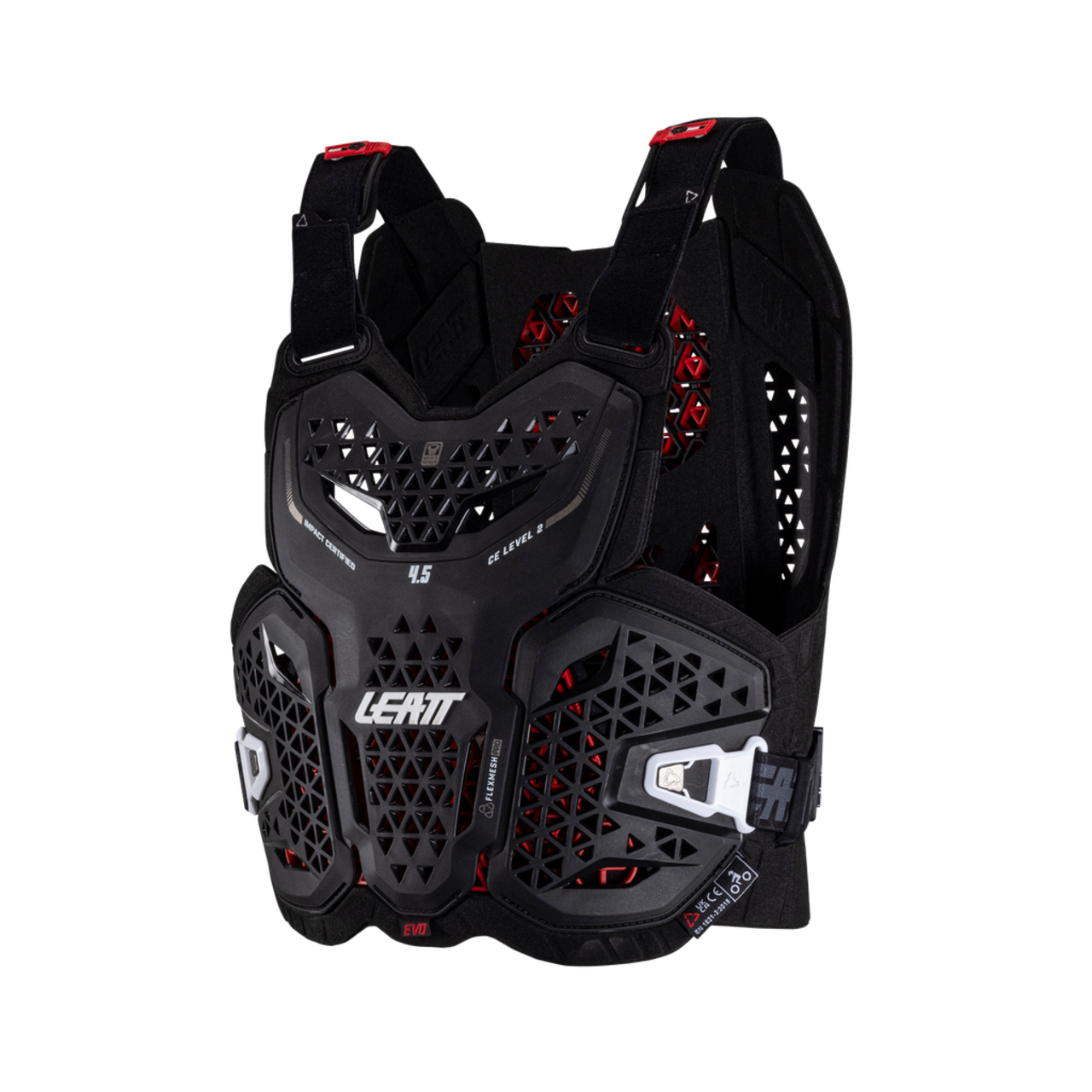 Защита панцирь Leatt Chest Protector 4.5 Evo Black - фото 1