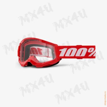 Очки подростковые Strata 2 Junior Red / Прозрачная линза - миниатюра 1