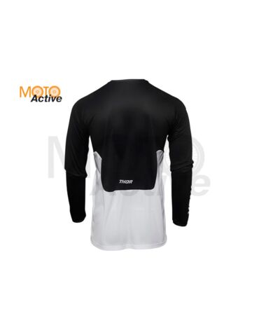 Джерси для мотокросса Thor Pulse React, White Black