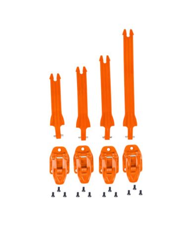 Ремни (комплект) Acerbis straps set (для  x team / e team) orange