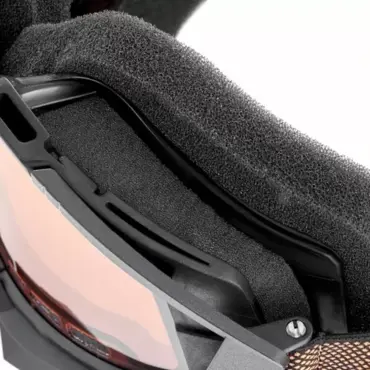 Ariete Маска снегоходная Ariete Riding Crows Basic, цвет оправы черный, янтарные линзы, ANTIFOG - миниатюра 2