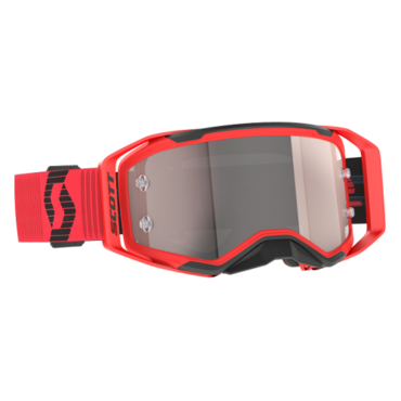 Scott Очки Prospect 2.0 red black silver chrome works - миниатюра 1